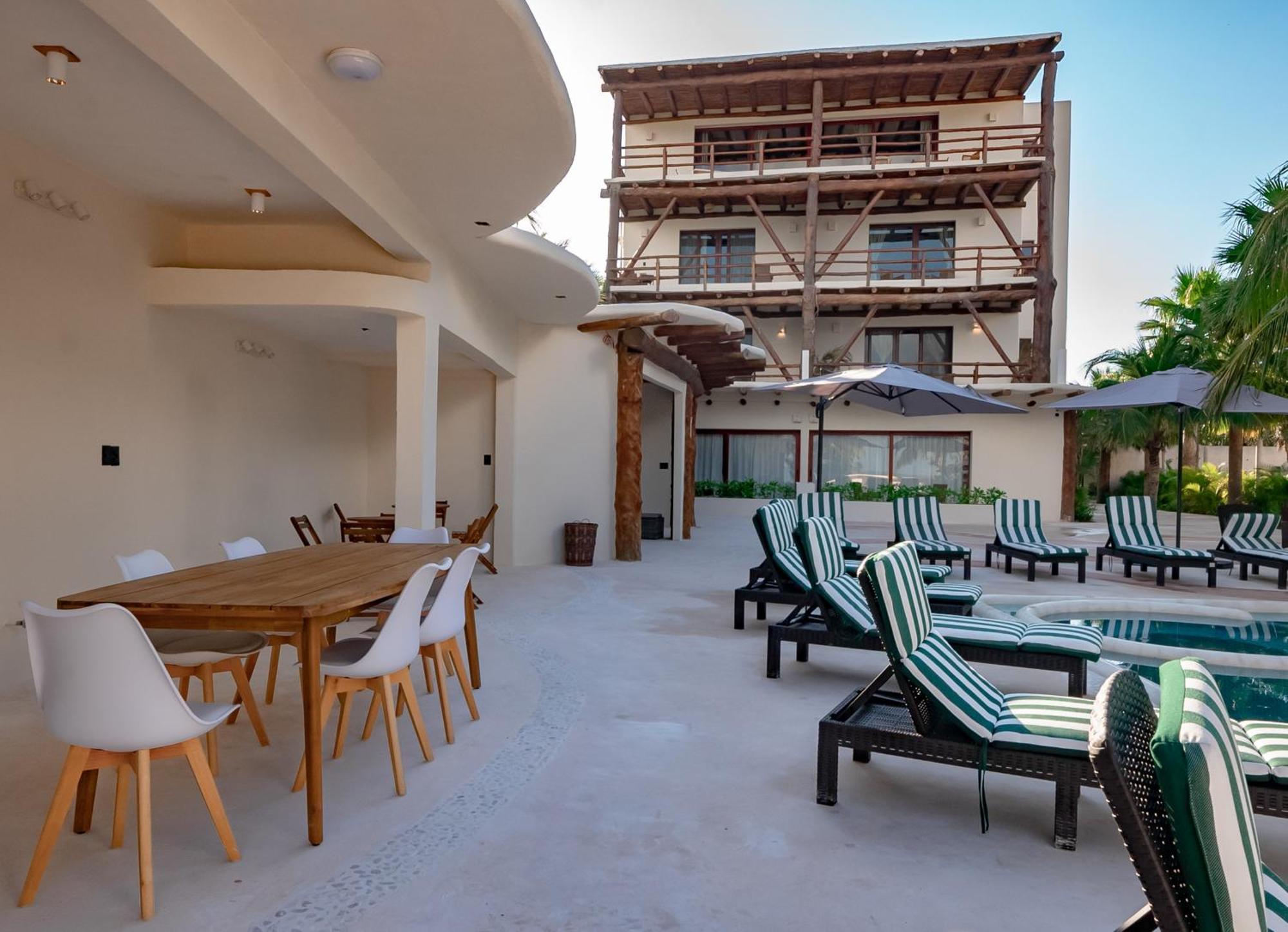 Beach Front Hotel Boutique Dk House Isla Holbox Zewnętrze zdjęcie